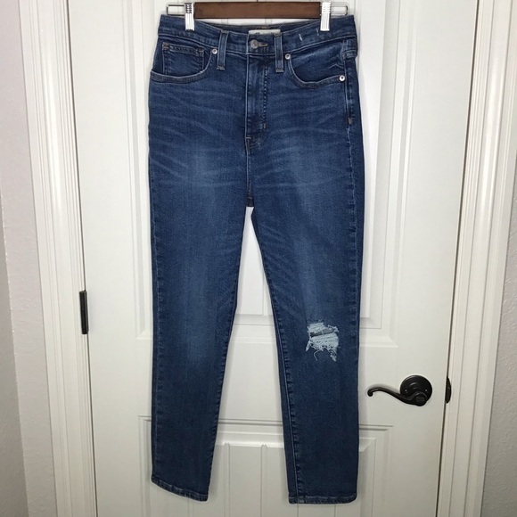 Madewell Jeans The Momjean Comfort Stretch Edition. - Picture 3 of 14